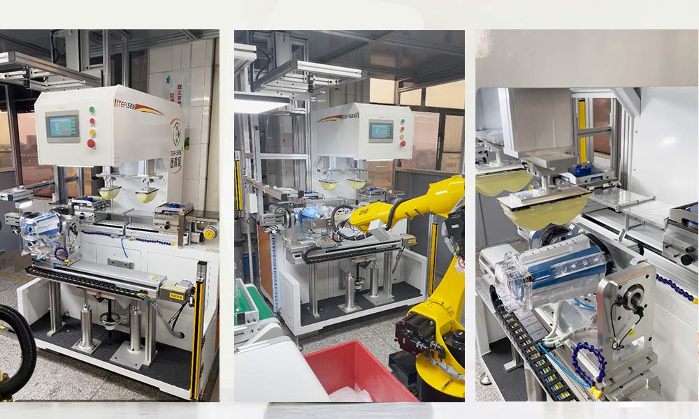 CCD Dual-Color Full-Servo Pad Printer TEFISEN